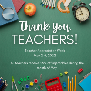 Teacher appreciation